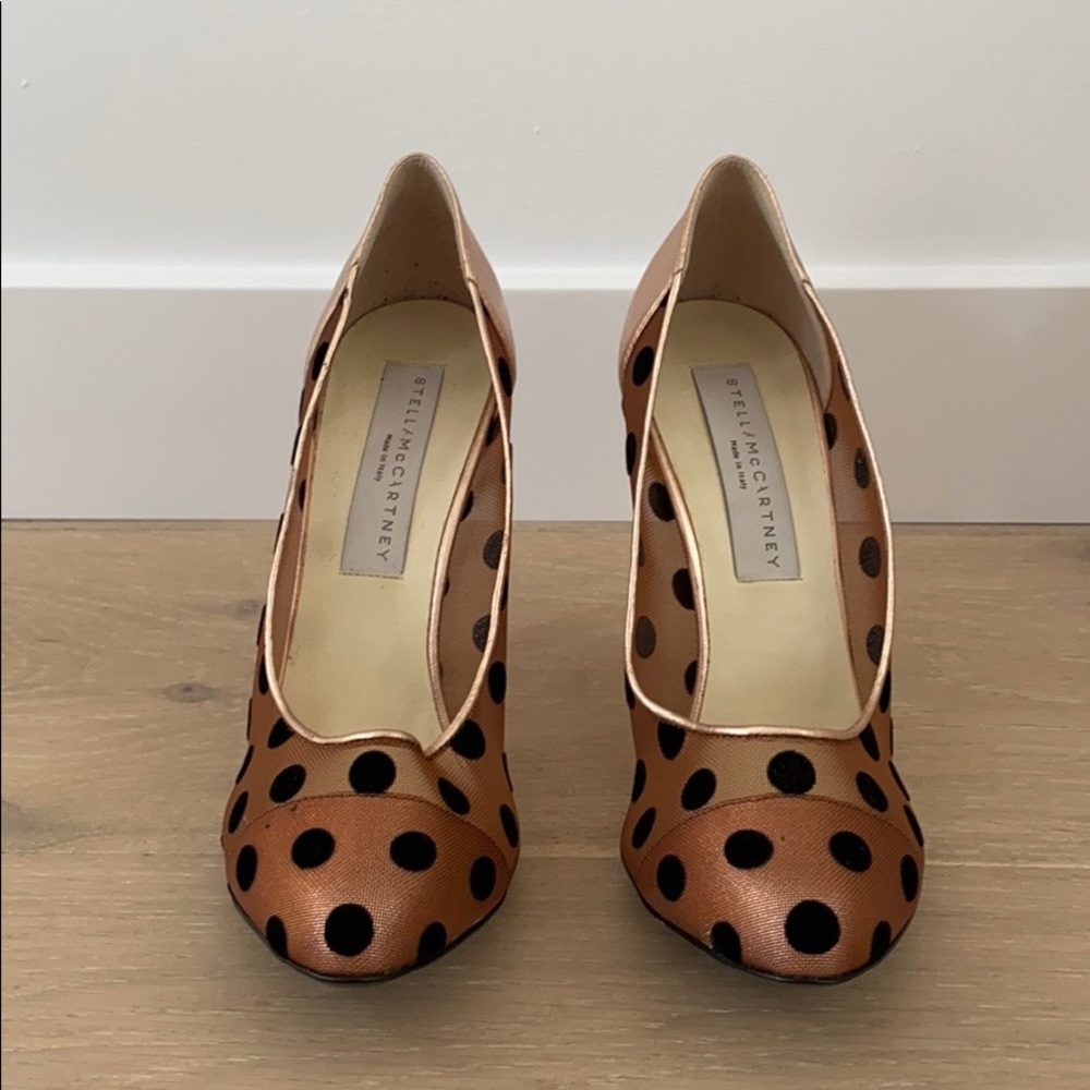 Stella McCartney Polka-Dot Heels